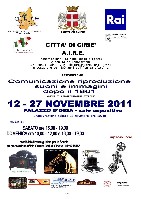 Mostra a Ciriè Novembre 2011 sulla comunicazione audio e video dal 1861